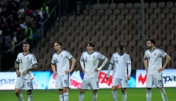 31.03.2026., stadion Bilino Polje, Zenica, Bosna i Hercegovina - Finalna utakmica doigravanja za plasman na FIFA Svjetsko prvenstvo 2026. izmedju Bosne i Hercegovine i Italije. Gianluca Mancini, Pio Esposito, Marco Palestra, Leonardo Spinazzola i Federico Gatti Photo: Armin Durgut/PIXSELL