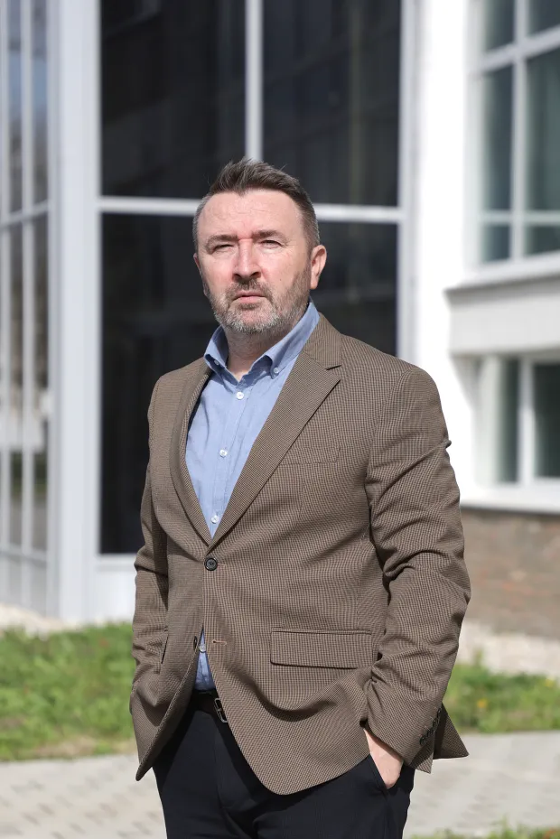 Borovo naselje, 23. 02. 2024., Veleuciliste Lavolav Ruzicka Vukovar, zgrada veleucista, VEVU, Zeljko Sudaric - dekanSNIMIO BRUNO JOBST