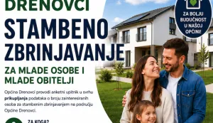 Općina Drenovci provodi anketni upitnik o stambenom zbrinjavanju mladih
