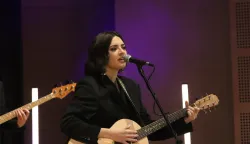 Osijek, 18. 01. 2025, Kulturni centar Osijek. Koncertna dvorana Franjo Krežma. Koncert Mie Dim&scaron;ić.snimio GOJKO MITIĆ