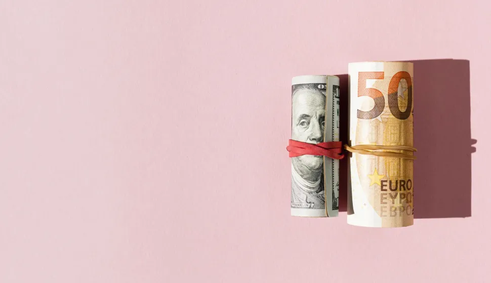 novac dolar euro freepik ilustracija