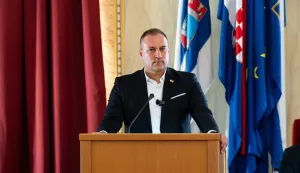 Osijek, Sastanak nacionalnog stožera, Afrička svinjska kuga David Vlajčić; ASK; nacionalni stožer; afrička svinjska kuga; bolest; svinjogojstvo; sastanak