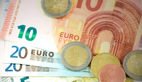 plaća, novac, euro, euri