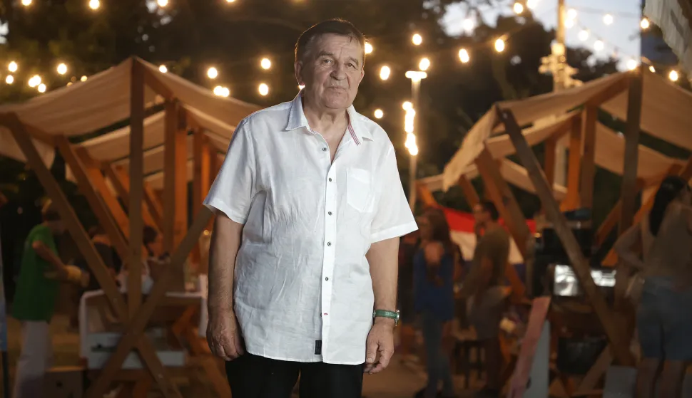 Ernestinovo, 01. 08. 2026., Kolonija kipara, kolonija kipara 2026, otvaranje, izložba Sini&scaron;e Te&scaron;ankića, Mato Tijardović SNIMIO BRUNO JOBST