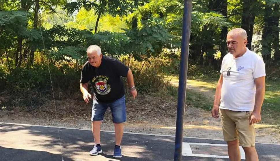 ORAHOVICA - KOLOVOZ 2026. - Jedna od disciplina bila je viseća kuglana SNIMIO: VLADIMIR GRGURIĆ