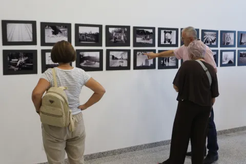 Osijek, 04. 08. 2026, Kulturni -centar Osijek, KC Osijek, OLJK, otvorenje izložbe fotografija Gorana &Scaron;antara.snimio GOJKO MITIĆ