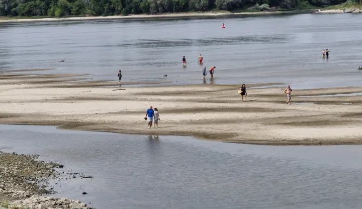 Dunav kod sredi&scaron;ta Batine