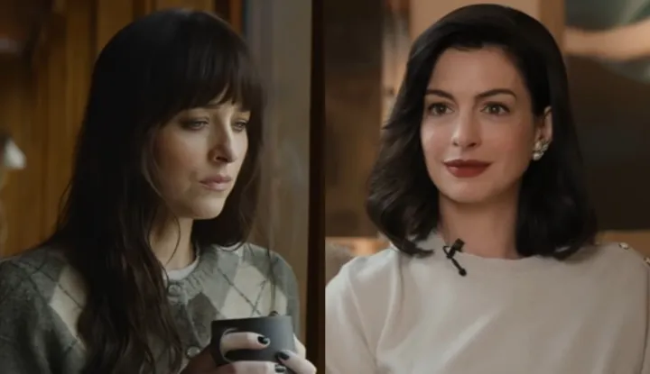 Dakota Johnson i Anne Hathaway u filmu "Verity"