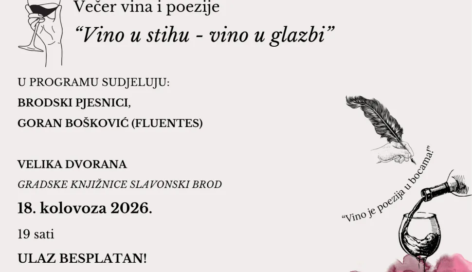 večer vina i poezije
