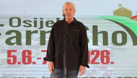 Osijek, 05. 06. 2026., Zračna luka Čepin, FarmShow, otvaranje, poljoprivreda, poljoprivredna mehanizacija, Željko MihelićSNIMIO BRUNO JOBST