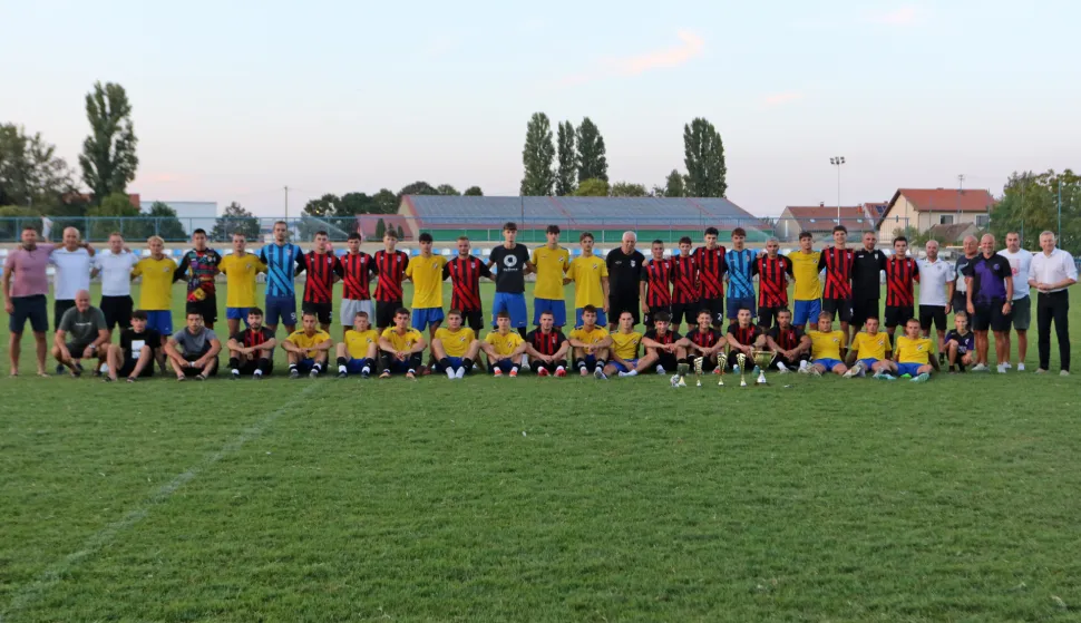 Osijek, 16. 08. 2026, Igrali&scaron;et na Zelenom polju. Finale Memorijala Vlado Liović, finalna utakmica: Grafičar - NA&Scaron;K i dodjela priznanja.snimio GOJKO MITIĆ