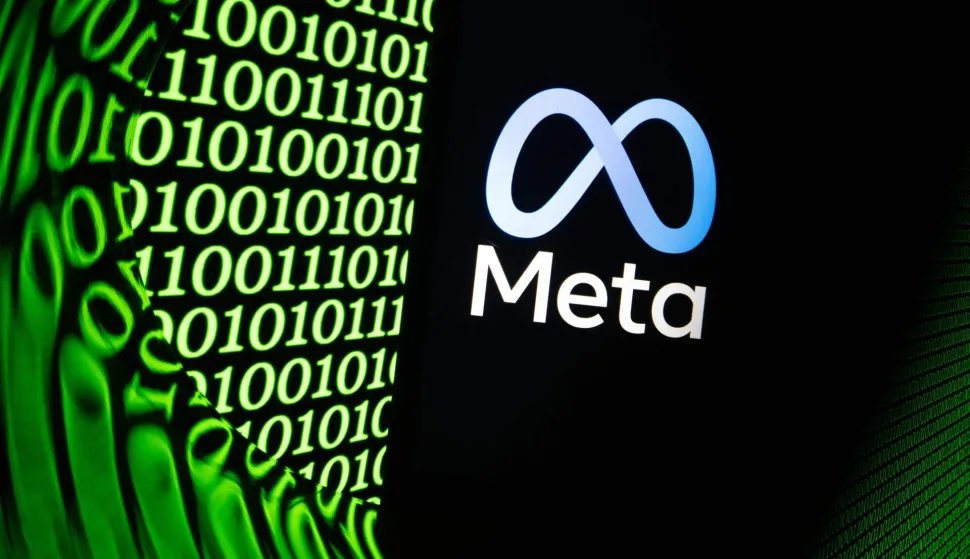 (FILES) This illustration photograph shows the logo of the US multinational technology company Meta displayed on a smartphone in Mulhouse, eastern France, on February 11, 2026. A judge of the US state of New Mexico on August 5, 2026, ordered Meta to pay more than half a billion dollars over five years, ruling in favor of the state's claims that the social media giant created a "public nuisance" and harmed children. Meta was previously ordered to pay $375 million in damages to New Mexico in March 2026 when a jury found the company liable for endangering children by making them vulnerable to predators on its platforms, among other harms. (Photo by SEBASTIEN BOZON/AFP)