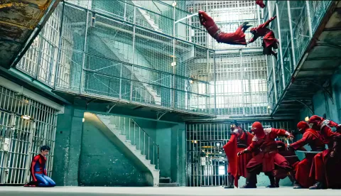 USA. Tom Holland in a scene from (C)Sony Pictures Releasing new movie: Spider-Man: Brand New Day (2026) Plot: Four years after No Way Home, a forgotten Peter Parker lives alone as a full-time Spider-Man until mounting pressure triggers a dangerous change and a powerful new enemy emerges. Ref: LMK110-J11669-240326 Supplied by LMKMEDIA. Editorial Only. Landmark Media is not the copyright owner of these Film or TV stills but provides a service only for recognised Media outlets. pictures@lmkmedia.com Photo: Supplied by LMK/ipa-agency.net/IPA