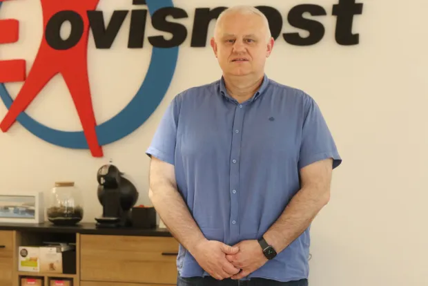 Osijek, 23. 04. 2025, Ilirska ulica, Centar NeOvisnost, ovisnost o kocki, terapeuti i ovisnici. Tomislav Mi&scaron;etić.snimio GOJKO MITIĆ