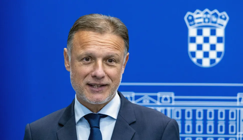 Zagreb, 15.7.2026 - Predsjednik Sabora Gordan Jandroković dao je izjavu za medije.Foto Hina/ Dario GRZELJ/ dag