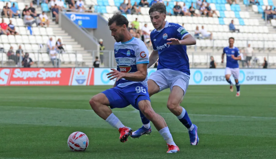 Osijek, 22. 05. 2026, Opus Arena, nogomet, Osijek - Slaven Belupo, SuperSport HNL 25/26. Milo&scaron; Jovićić (98).snimio GOJKO MITIĆ