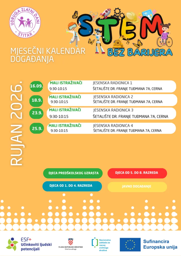 Stem bez barijera 01.09.2026.