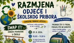 Čepin organizira razmjenu &scaron;kolskog pribora i odjeće: Donesite ono &scaron;to vam ne treba, ponesite ne&scaron;to drugo