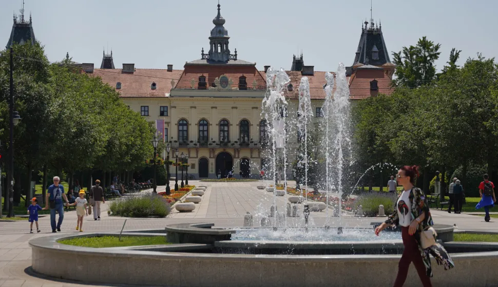 19.06.2023., Sombor, Srbija - Grad Sombor poznat je po brojnim znamenitostima. Gradska uprava Zupanija Sombor. Photo: Dejan Rakita/PIXSELL
