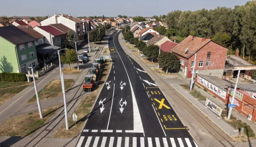 Obnovljena cesta u Vi&scaron;njevcu