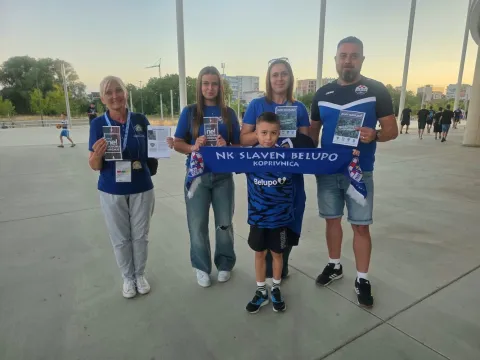 Obitelj iz Koprivnice, navijači Slaven Belupa