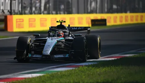 IPA88197365 - 12 KIMI ANTONELLI Andrea (ita), Mercedes AMG F1 Team W17, action during the Formula 1 Gran Premio d'Italia 2026, Italian Grand Prix, 13th round of the 2026 Formula One World Championship from September 4 to 6, 2026 on the Autodromo Nazionale Monza, in Monza, Italy (Photo by Dppi/DPPI/IPA Sport 2/ipa-agency.net/Sipa USA) Photo: IPA/SIPA USA