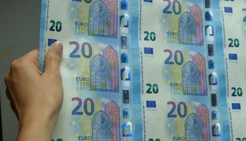 euro novčanice tiskanje ecb