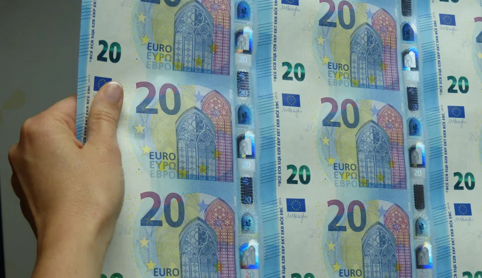 euro novčanice tiskanje ecb