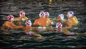 Dubrovnik, 31.8.2026. &ndash; Svečanost otvorenja prvog World Aquatics Water Polo 4x4 Open Championships u starom gradskom portu u Dubrovniku. foto HINA/Baldo MARUNČIĆ/ bm