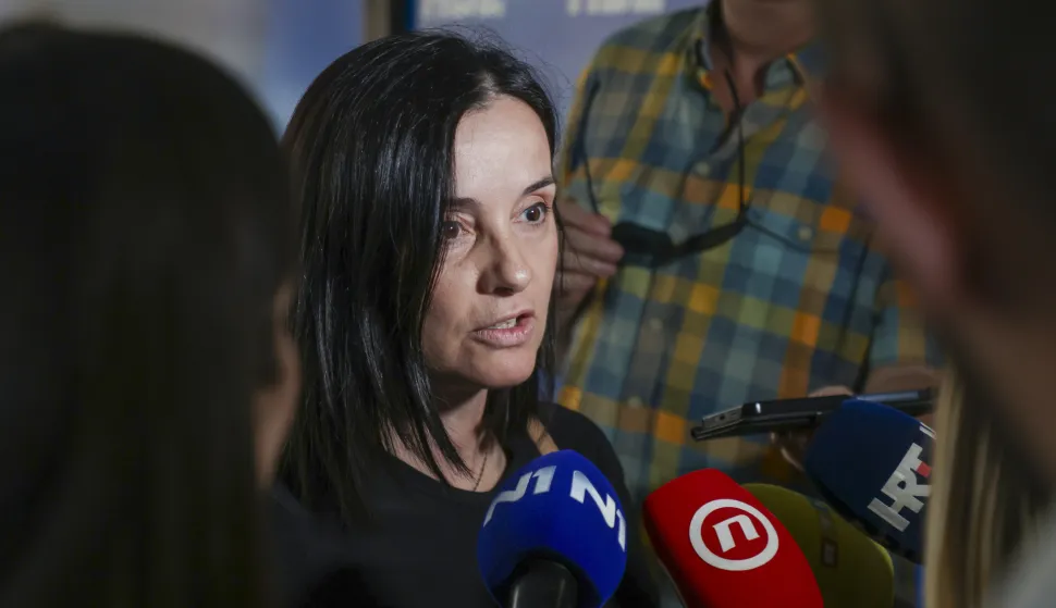 Zagreb, 07.09.2026 - Zajednička sjednica Predsjedni&scaron;tva i Nacionalnog odbora HDZ-a. Na fotografiji Marija Vučković.foto HINA/ Admir BULJUBA&Scaron;IĆ/ abu