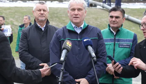 Kopačevo, 20. 03. 2026., Crpna stanica, Podravlje 4, pokazna vježba, Obučni centar za obranu od poplava, poplava, Zoran Đuroković SNIMIO BRUNO JOBST