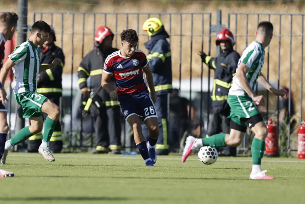 08.09.2026., V Arena, Vardarac - SuperSport Hrvatski nogometni kup 2026./2027., sesnaestina finala, NK Vardarac - HNK Hajduk. Adam Huram Photo: Davor Javorovic/PIXSELL