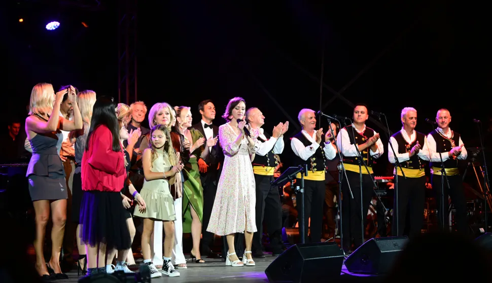 08.09.2026. Zagreb - Koncert u čast preminulih glazbenika Arsena Dedića i Gabi Novak te njihova sina Matije Dedića. Photo: Lucija Ocko/PIXSELL