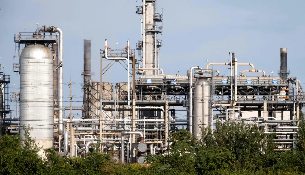 WHITING, INDIANA - SEPTEMBER 08: The sprawling BP refinery is shown on September 08, 2026 in Whiting, Indiana. With the capabilities of processing around 440,000 barrels of crude oil daily, the refinery is BP's largest in the world. Oil neared $100 a barrel after the U.S. reportedly attacked multiple Iranian oil tankers today. Scott Olson/Getty Images/AFP (Photo by SCOTT OLSON/GETTY IMAGES NORTH AMERICA/Getty Images via AFP)