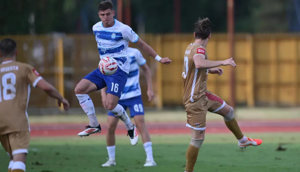 09.09.2026., Gradski stadion - SuperSport Hrvatski nogometni kup 2026./2027., sesnaestina finala, HNK Segesta - NK Osijek. Oleksandr Petrusenko Photo: Igor Soban/PIXSELL