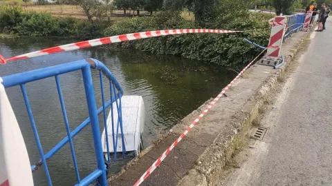 Kombi sletio u Bosut s mosta kod Podgrađa 