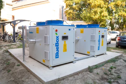 Osijek, 9. 9. 2026., Obilazak GISKO-a nakon energetske obnove GISKO; knjižnica; energetska obnova; ulaganje; radovi; obnova; čitanje; knjige; knjižnična građa; dizalice topline