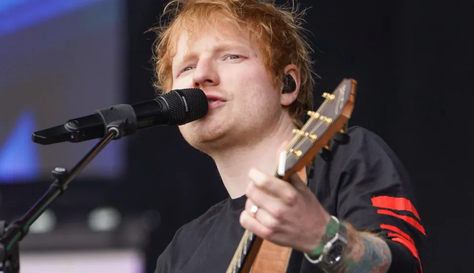 EMBARGOED TO 0001 WEDNESDAY MAY 27 File photo dated 28/5/2022 of Ed Sheeran who has beaten pop superstar Taylor Swift to be named the UK's most-played artist in 2025, according to music licensing agency PPL (Phonographic Performance Limited). The 35-year-old topped the agency's chart of the most-played artists across radio, TV and public places for the eighth time in 11 years, with Swift in second, followed by British pop star Dua Lipa in third. Issue date: Wednesday May 27, 2026. Photo: Ian West/PRESS ASSOCIATION
