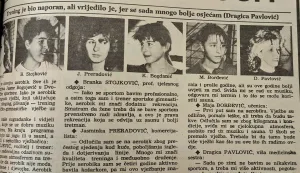 Osamdesetih je groznica aerobika zavladala Osijekom. Vježbalo se uz Vesnu i Milenu