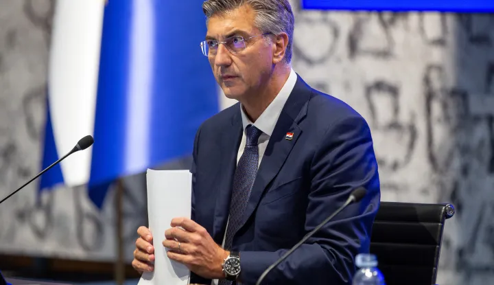 Zagreb, 17.09.2026.- Održana je sjednica Vlade Republike Hrvatske.Na fotografiji Andrej Plenkovć.foto HINA/ Luka &Scaron;ANGULIN/ l&scaron;