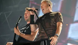 Vukovar, 29.08.2026. - Marko Perković Thompson održao u Vukovaru veliki humanitarni koncert pod nazivom "Zajedno za budućnost".foto HINA/Gordan PANIĆ/ gp