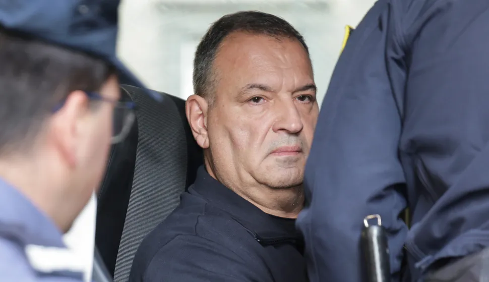 16.11.2024., Zagreb &ndash; Vili Bero&scaron; i osumnjičenici dovedeni na istražno roči&scaron;te na Županijskom sudu. Photo: Luka stanzl/PIXSELL