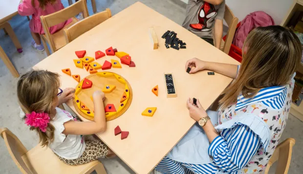 Osijek, 1. 9. 2026., Obilazak prvog dana u obnovljenom DV KrijesnicaDV Krijesnica; dječji vrtić; prvi dan vrtića; pedago&scaron;ka godina; djeca; učenje; igra; obnova; ulaganje