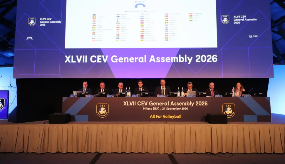 Zadar će u listopadu 2027. godine biti domaćin Generalne skup&scaron;tine Europske odbojka&scaron;ke konfederacije (CEV), &scaron;to će ujedno biti prvi put u povijesti da se Generalna skup&scaron;tina CEV-a održava u Hrvatskoj.
