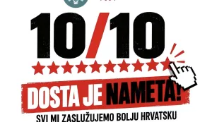 Prosvjed malih iznajmljivača, pau&scaron;alaca, obrtnika i malih poduzetnika