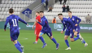 Osijek, 31. 03. 2026, Opus Arena, mlada Hrvatska reprezentacija U-21, kvalifikacije za Eurosko nogometno prvenstvo. Hrvatska - Turska. snimio GOJKO MITIĆ