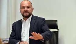 Zagreb, 24.09.2026 (pogled) - Sinisa Hajdas Doncic, SDP, uz intervju D.Cigleneckog.foto Davor Kovacevicpogled