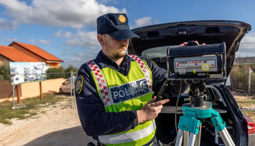 policijska kontrola prometa put vrela zadar 29.10.2025 zadar