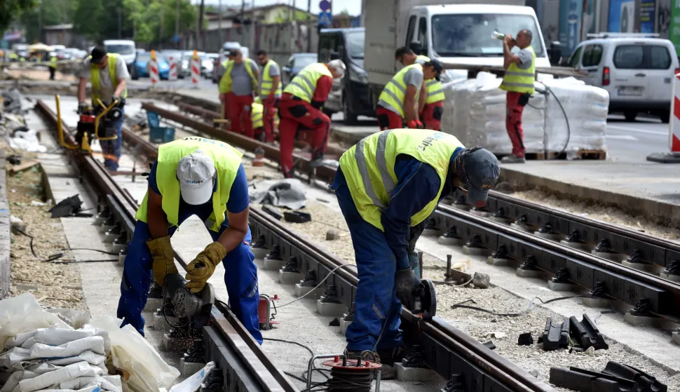 Zagreb, 11.05.2026 (novosti) - radovi po cijelom gradu.foto Davor Kovacevicnovosti