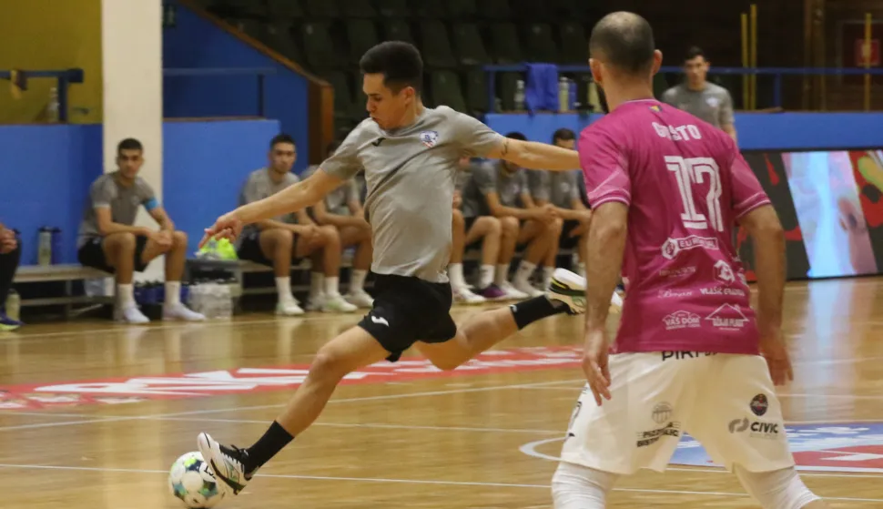 Osijek, 04. 09. 2026, SD Zrinjevac, Futsal, mali mogomet, Osijek Kandit - Bubamara (Cazin), prijateljska utakmica.snimio GOJKO MITIĆ